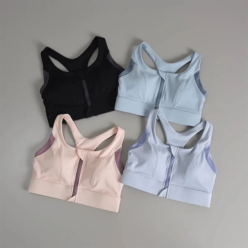 حمالة صدر رياضية ولياقة بدنية للسيدات بتصميم ألوان...