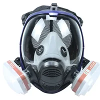 Full Face Chemical Gas Mask Respirator