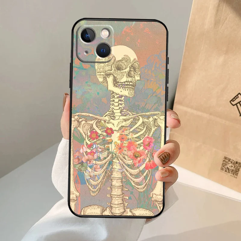 Gothic Skull Design Phone Case Cover