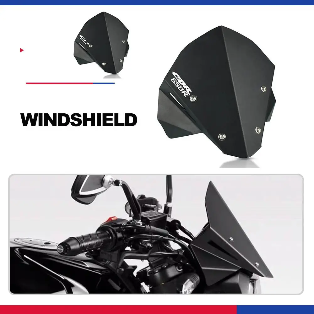 

Лобовое стекло переднего экрана мотоцикла для HONDA CBR 650R CBR 650R CB650R Neo Sports Cafe 2019 2020 2021