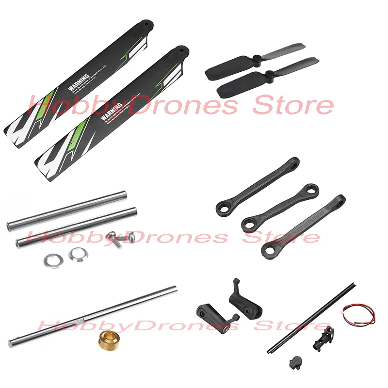 Carro Shell Batería Blade Motor ESC Servo Para YUXIANG F06 EC135 RC