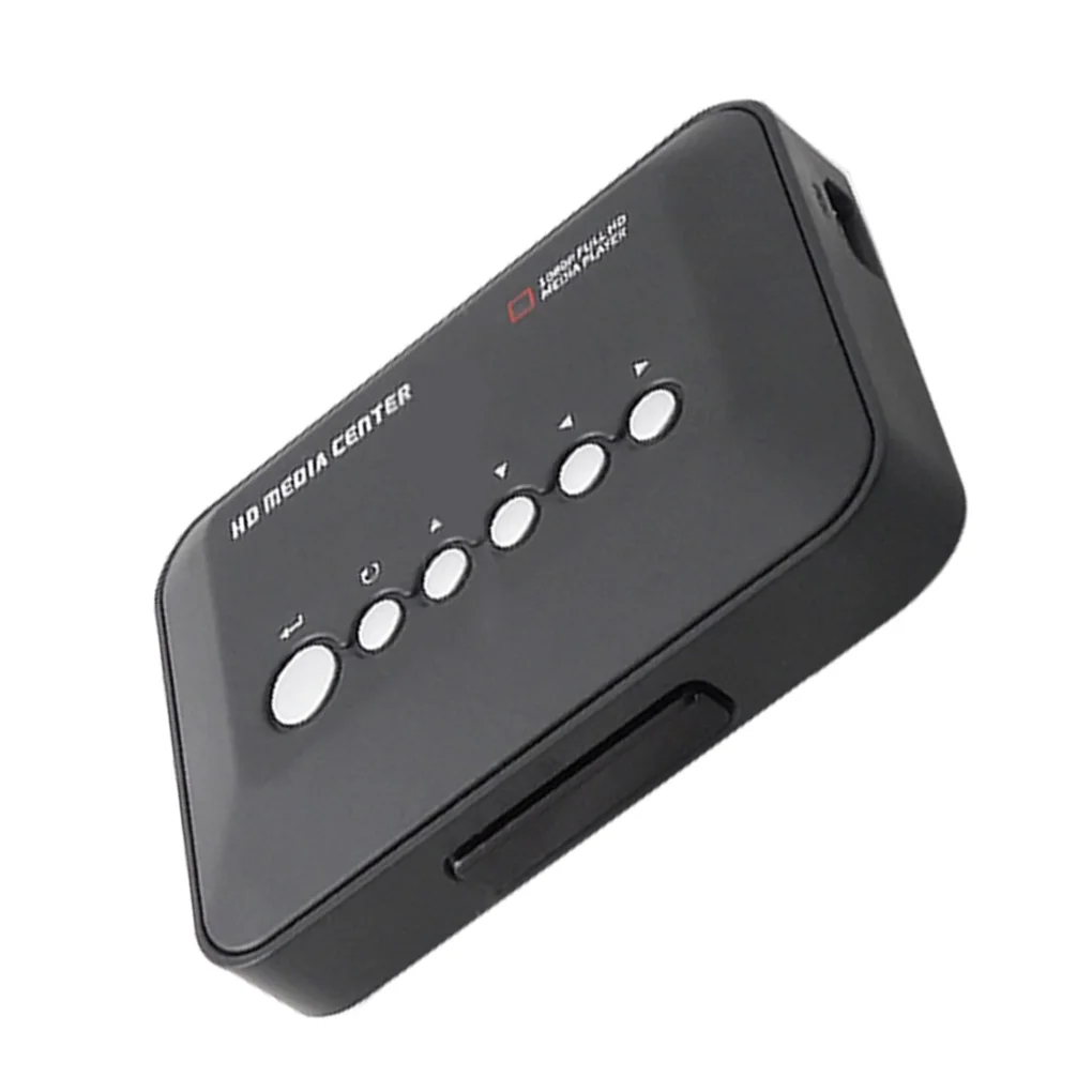 

Mini Full HD1080P MKV HDD HD Media Player Center HD AV VGA USB SD MMC Remote Controller Player AU Plug