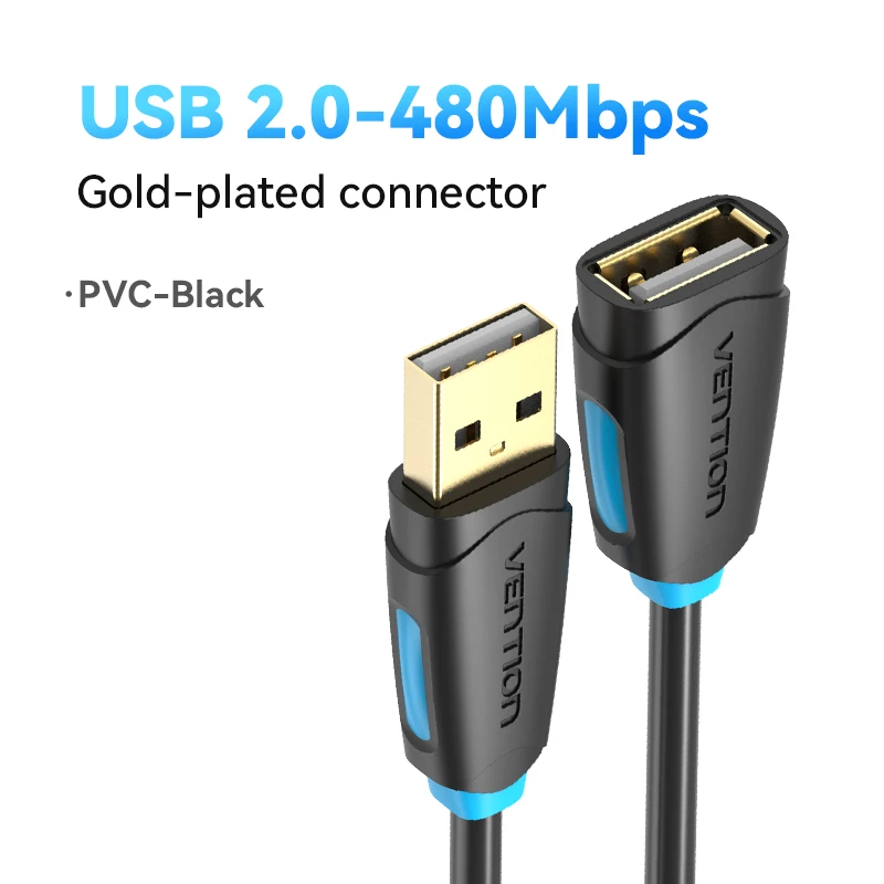 Vention High-Speed USB Extension Cable