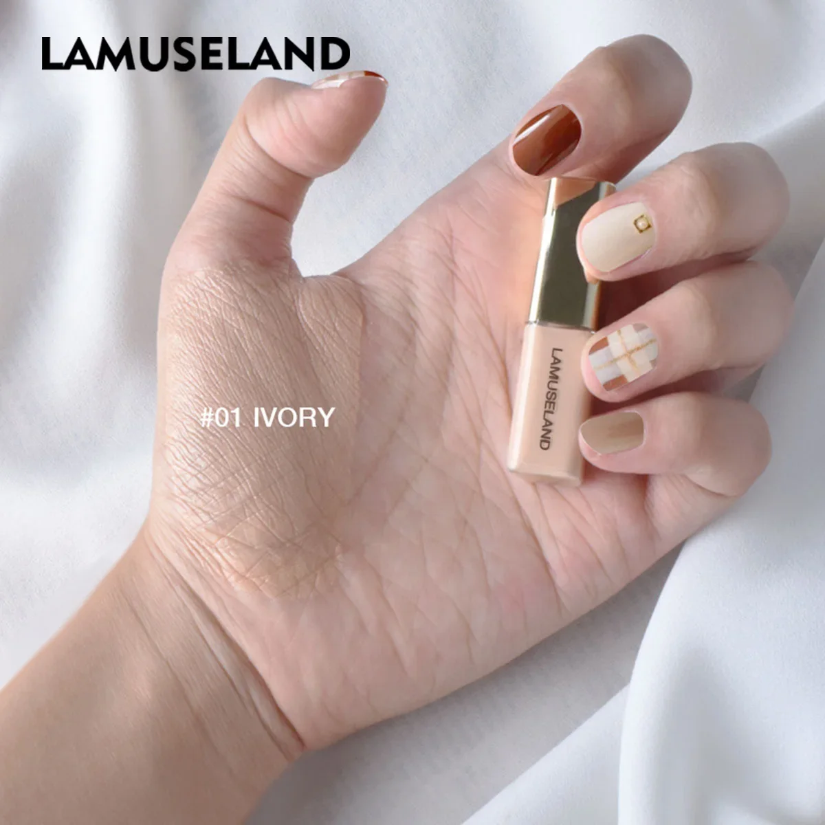 Ojos Cara Corrector Líquido Cubre Ojeras Acné Maquillaje Natural Efecto Anticernes Base Base Crema Cosméticos