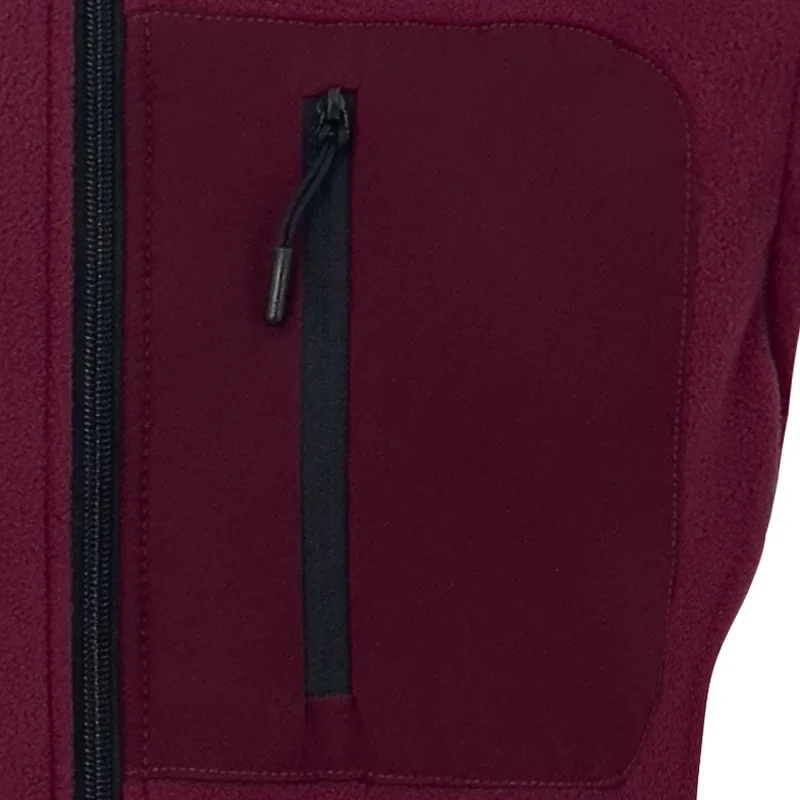 Men Autumn Winter Outdoor Polar Fleece Vest Pure Color Multiply Pockets Vest Jacket Thick Warm Cold-Proof Vesty Dropshipping