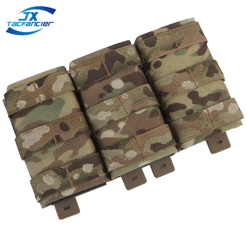 

Тактический Мягкий тройной чехол для магазина M4 AK47, магнитный держатель, удерживающие вкладыши, малевая зажим для тактического жилета, пейнтбола, аксессуары