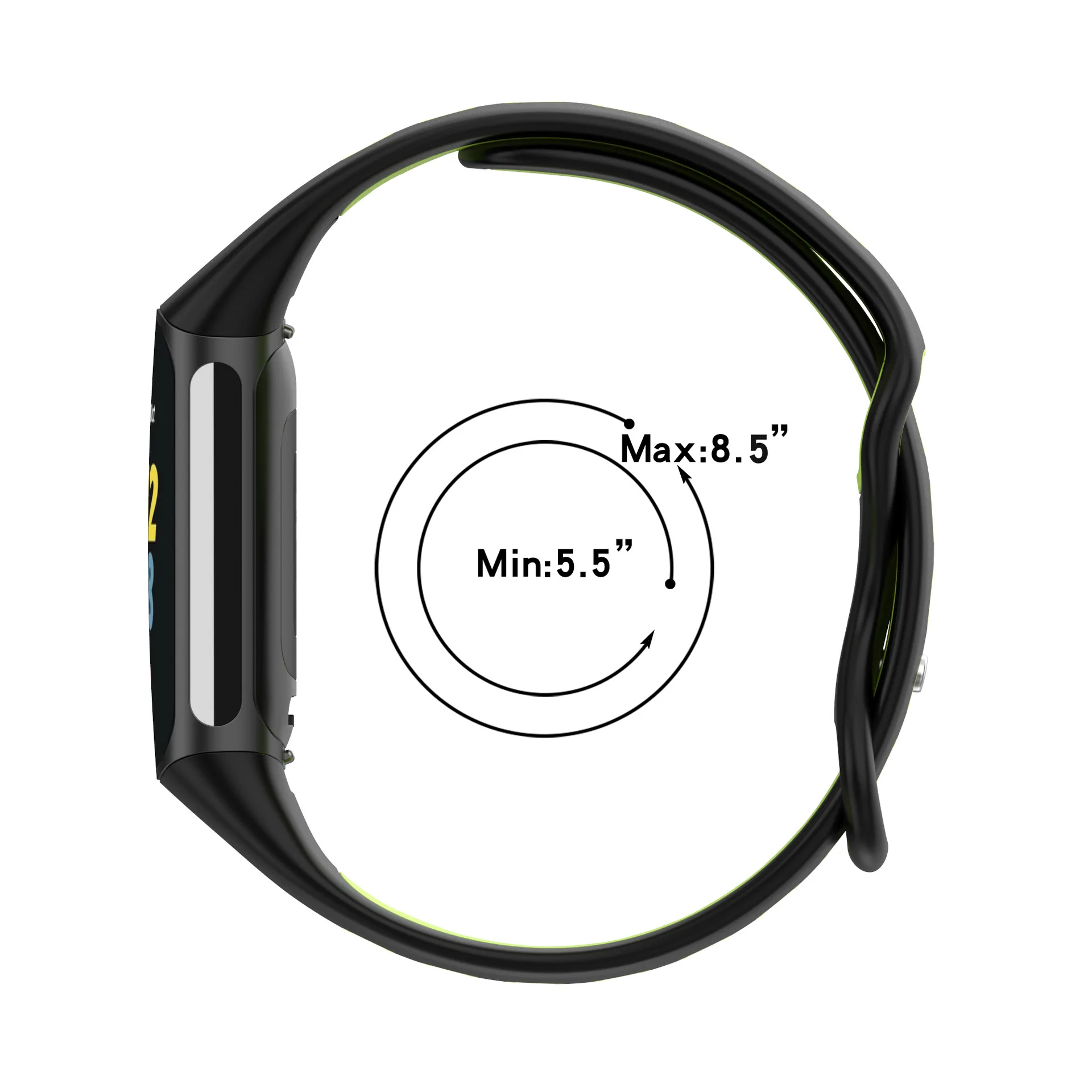 스포츠 실리콘 스트랩, Fitbit Charge 6 밴드 액세서리, 스마트워치 교체 손목 밴드, 한국 Fitbit Charge 5 밴드