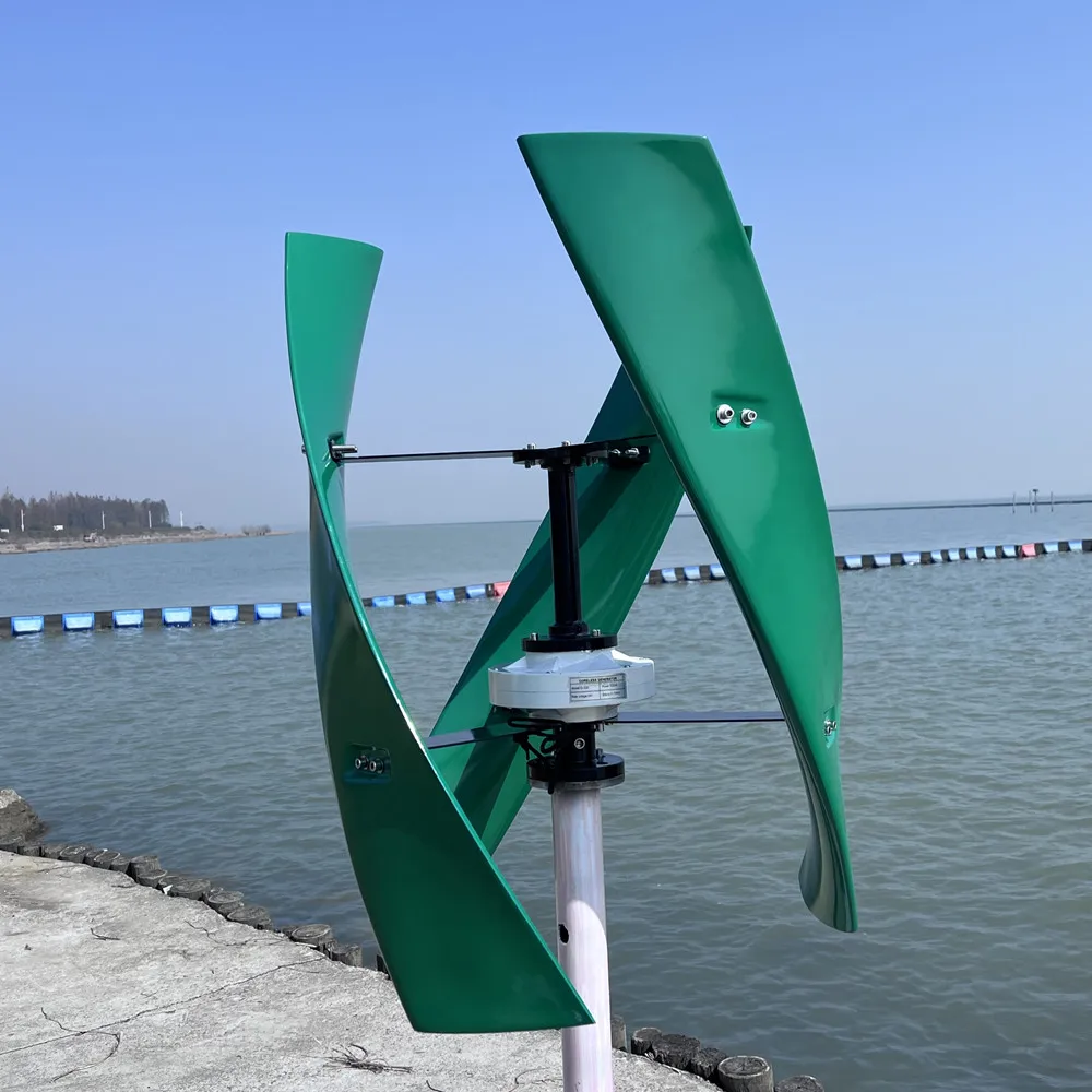 Générateur d'éolienne verticale sans bruit 3000 W, kit générateur d