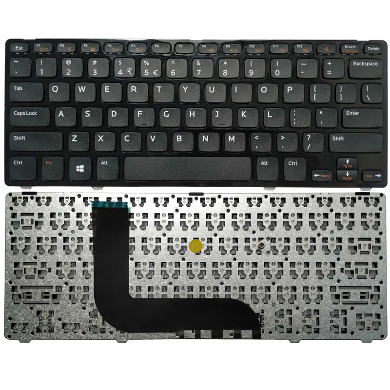 Teclado Português Eua Russo Francês Brasil para Dell Inspiron 5423 14z5423 14z 3360 1618l 13z-5323 5323 Vostro 3360 V3360 Novo - Imagem 2