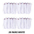 20 Pairs White