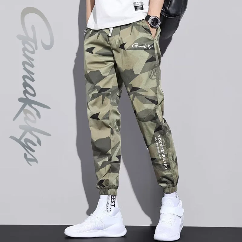 Men's Summer Fishing Pants Outdoor Hiking Breathable Quick Drying Camping Sports Mountaineering