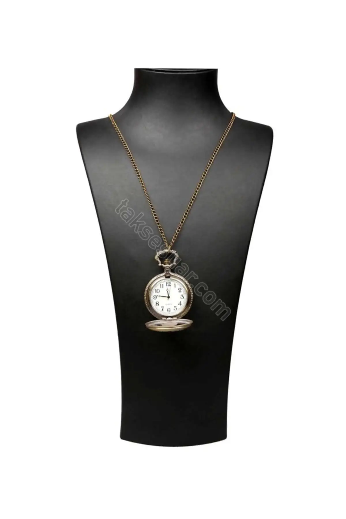 Uras Necklace Paris Looking Köstekli Vintage Watch Men Women |