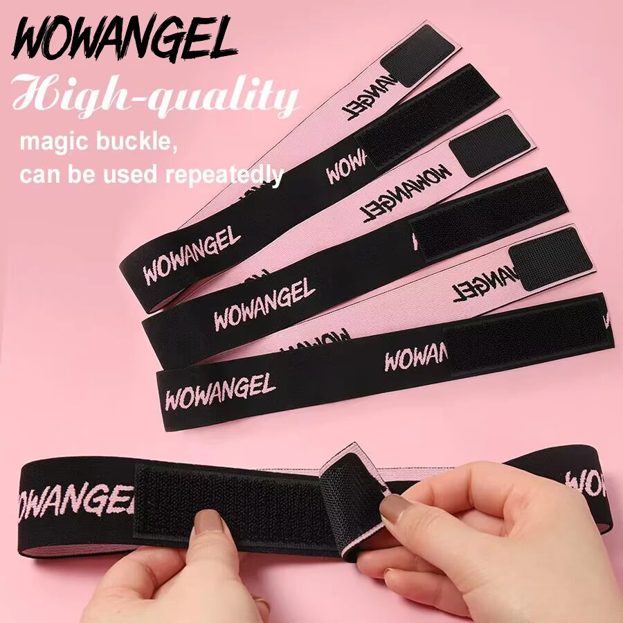 Wow angel Lace Melting Band Adjustable Elastic Band with Magic Tape 10PCS/5PCS/2PCS Elastic for Hair Edges Lace Edge Slayer