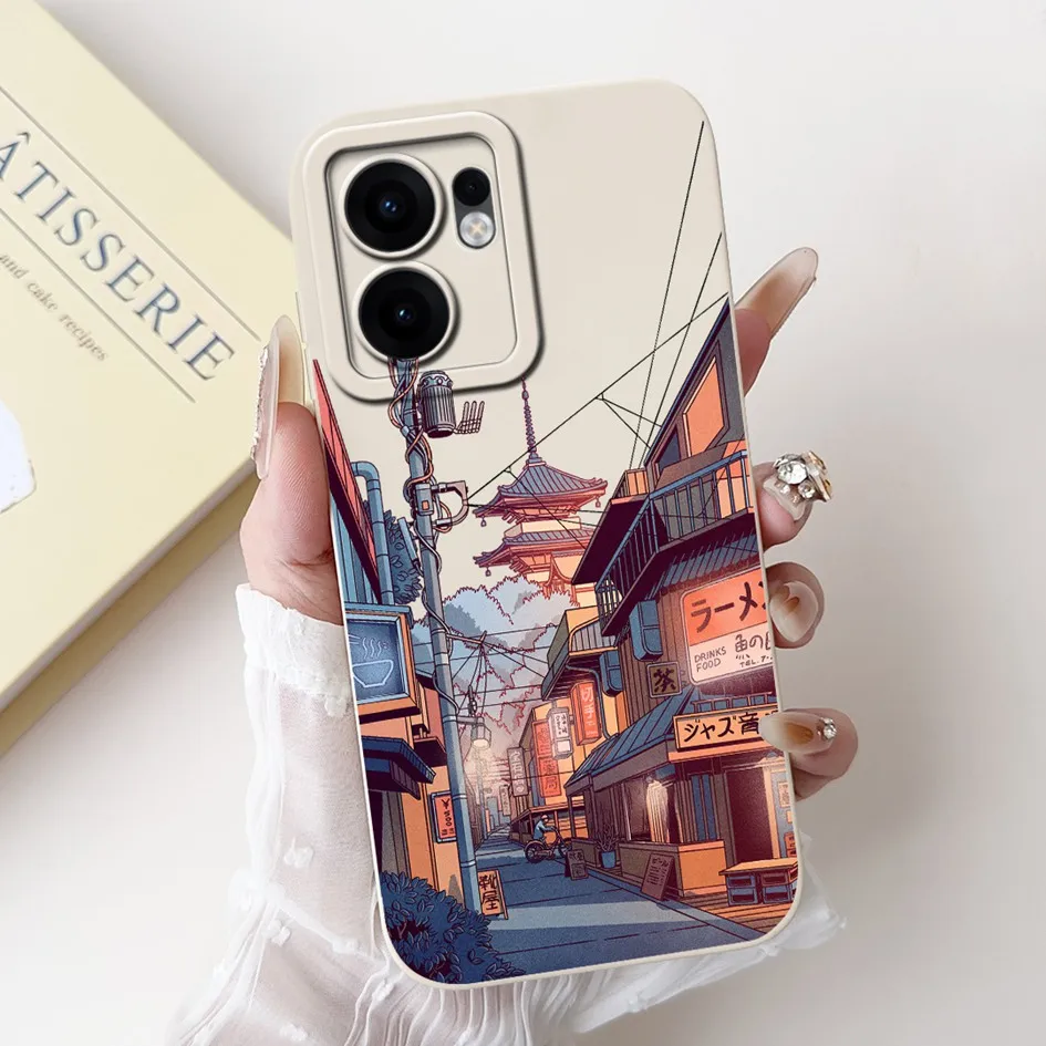 Fashion Sunset Girls Astronaut Soft Silicone Phone Cover