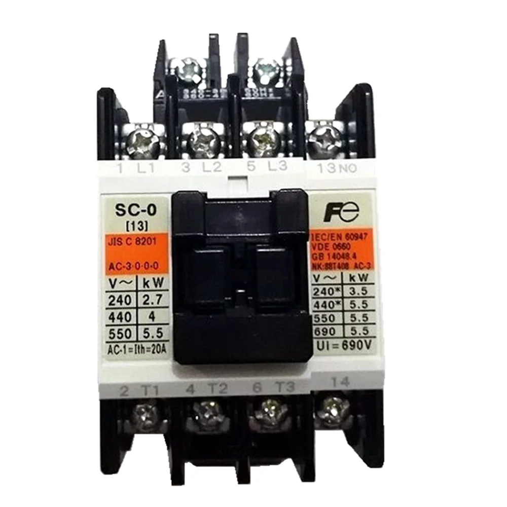 

NEW FUJI ELECTRIC SC-0 Magnetic Contactor 220V