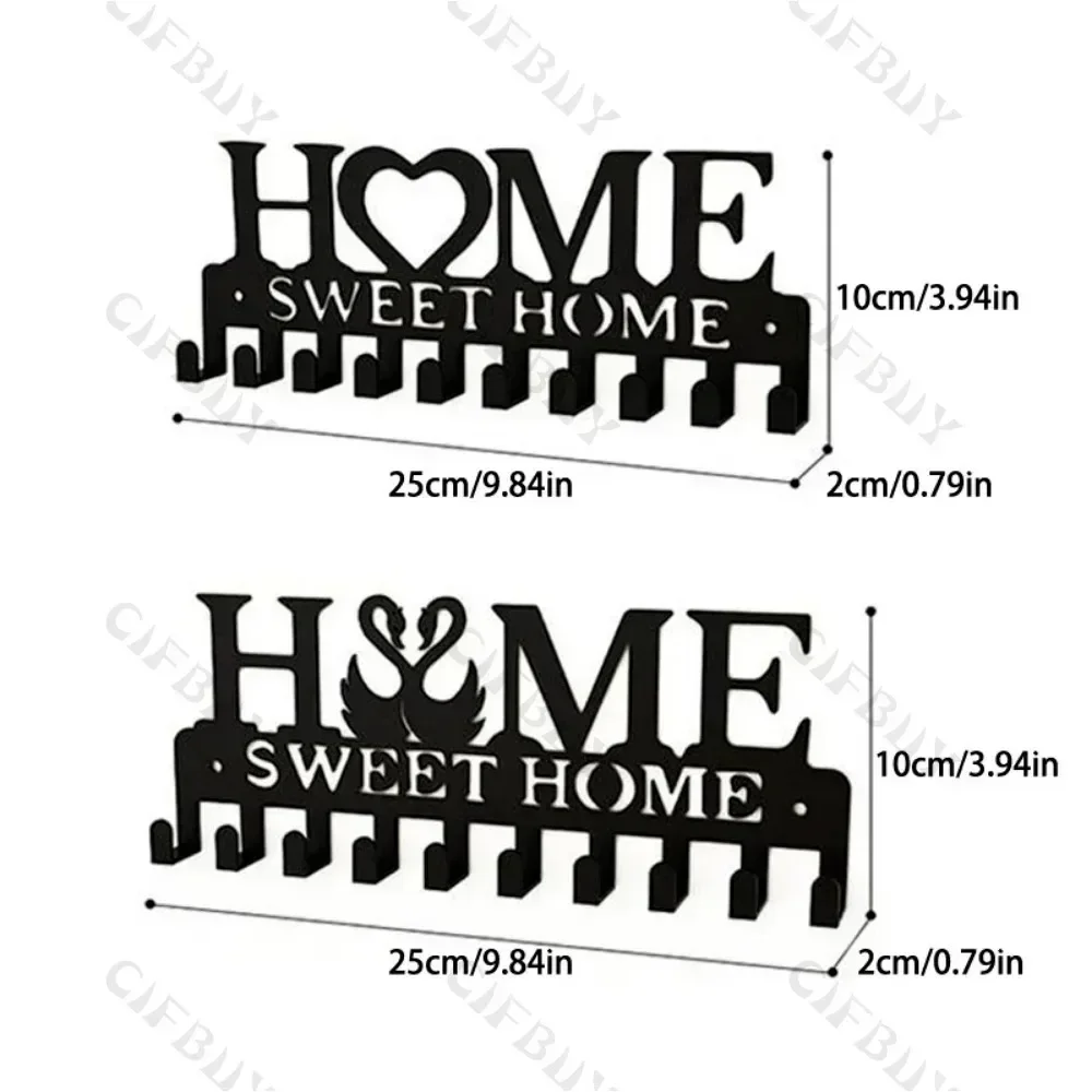Love Shape Wall Key Holder 5