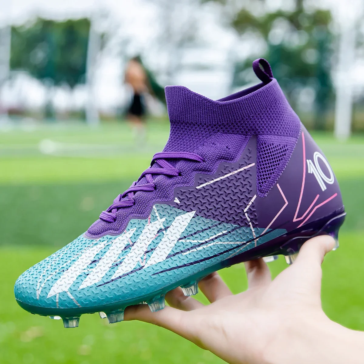 Men Soccer Shoes Turf Training Futsal Hall Boot Outdoor Sports Childrens Football Boots Male Free Shipping Sneakers_voghion.com