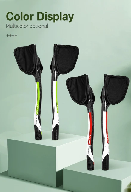 Manillar De Triatlón De Carbono 3K PLATT - Para Manillar 31.8 Mm, Peso 270 G, Incluye Almohadillas Desmontables, Para Bicicleta De Carretera Y MTB