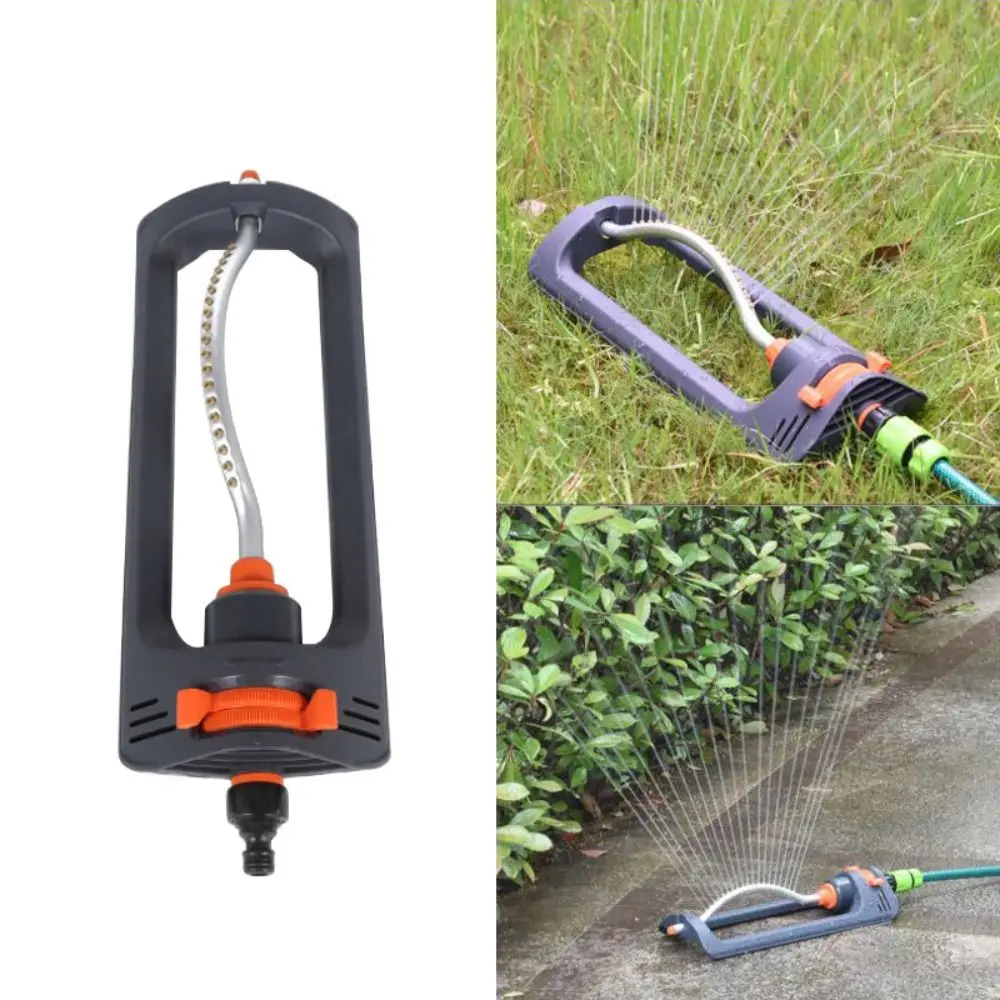 

Adjustable Oscillating Bar Sprinkler Black 19 nozzles Oscillating Lawn Sprinkler Irrigation Water Grass Watering