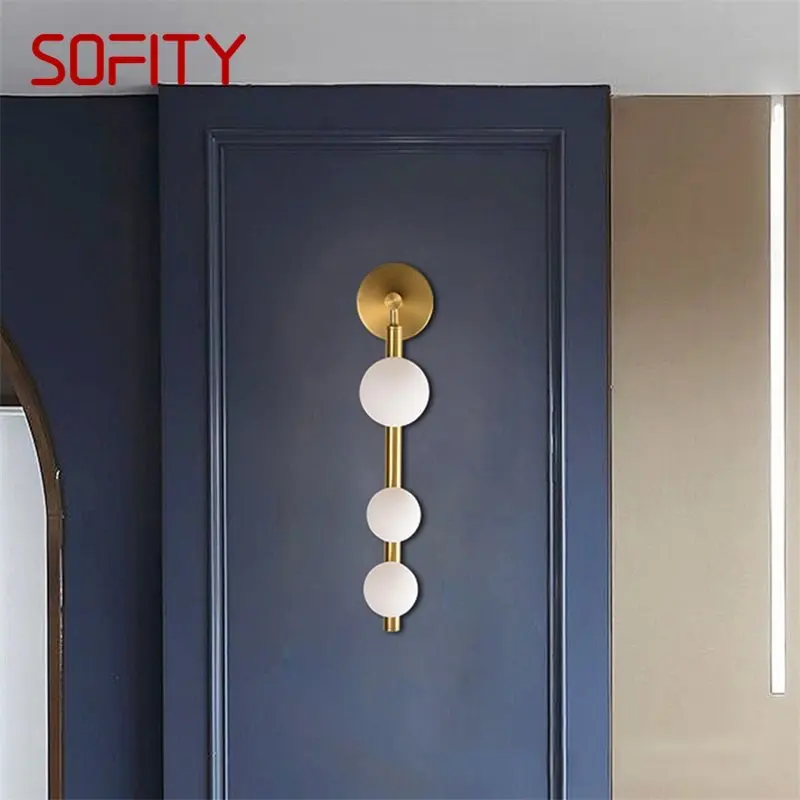 

SAMAN Nordic Wall Lamps Contemporary Simple Indoor LED Decorative Bedside Lighting Fixtures