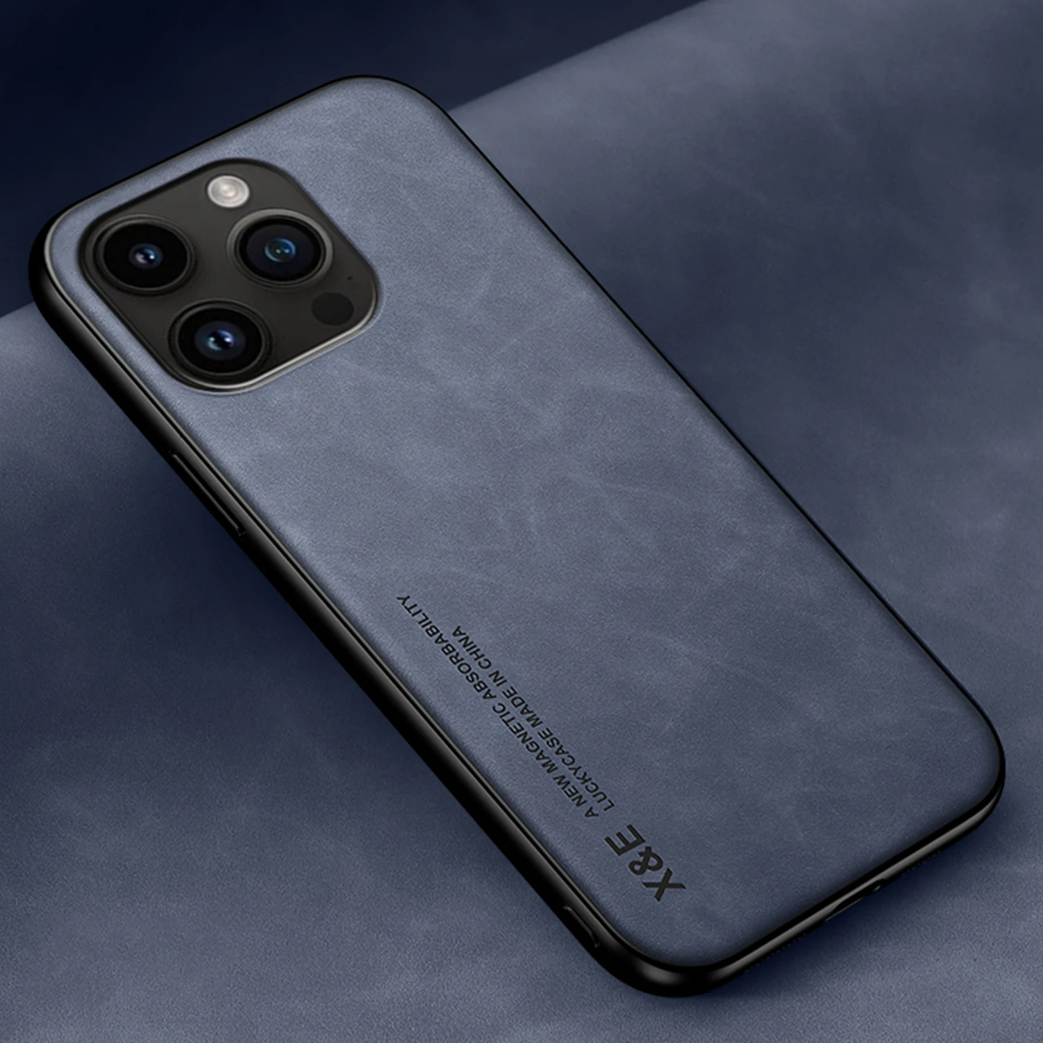 Luxury Genuine Leather Magnetic Phone Case Cover