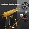 Mechanical Automatic Desert Eagle Toy Gun Shell Ejection Airsoft Pistol Continuous Firing Soft Bullet Toy for Children Shooting 3