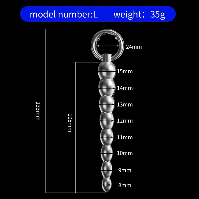 Metal Horse Eye Stick Penis Plug Urethra Beads Urethral Stimulator Sounding Urethral Masturbation Climax Sex Toys for Men urethral dilator silicone urethral dilator