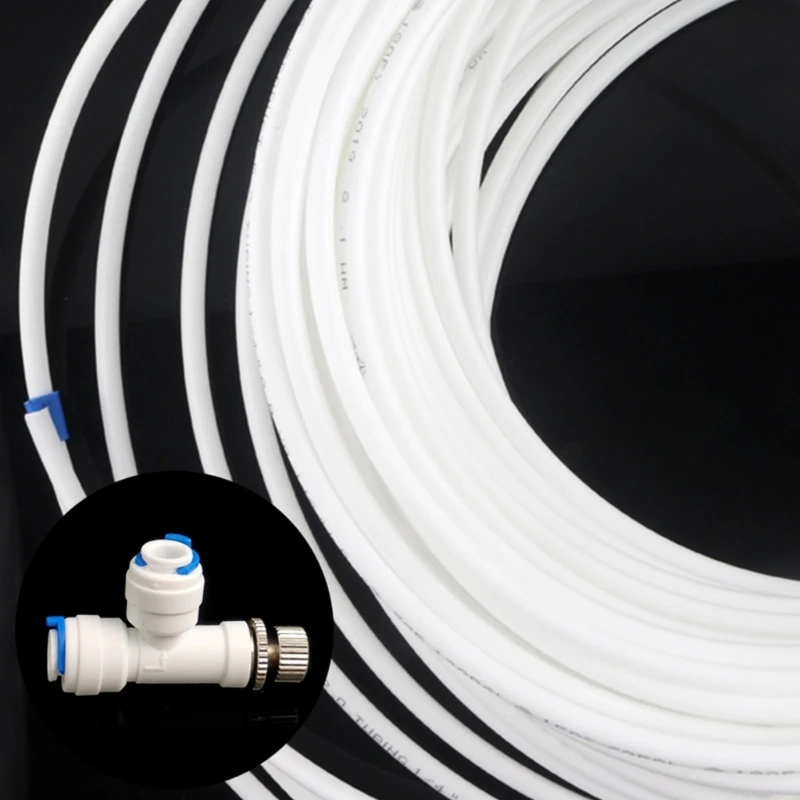 

RO Straight 1/4" Hose Quick Connection Pipe Control Fittings Plastic Water Ball-Valve Reveser Osmosis Aquarium Drop Shipping