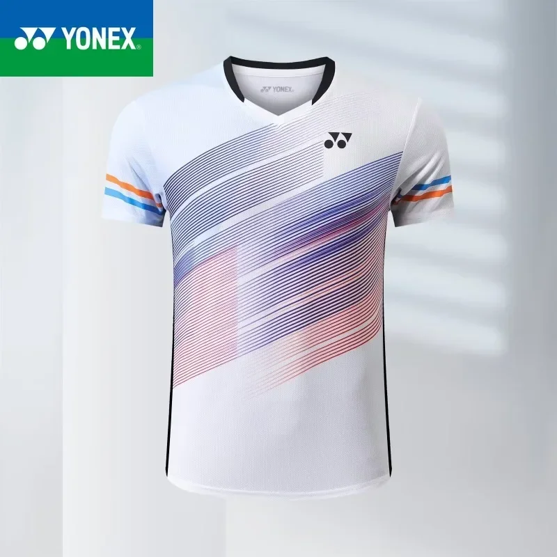 YONEX men's and women's breathable sports badminton wear short sleeve top T-shirt