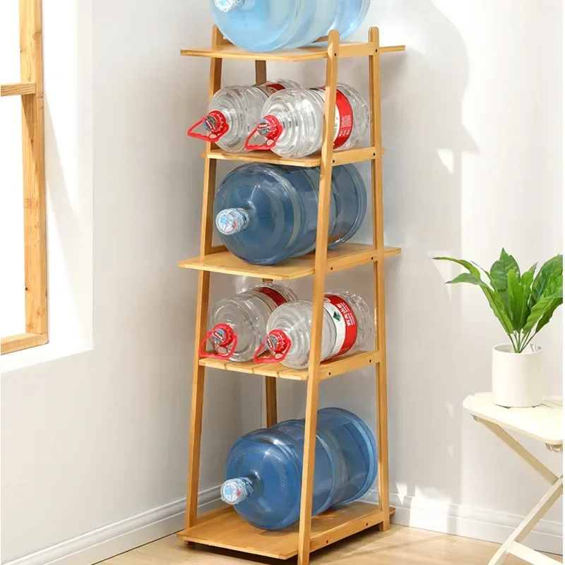 Living Room Floor-type Plant Shelves Balcony Simple Modern Iron Art Pot Holder Storage Shelf for Greenery Display