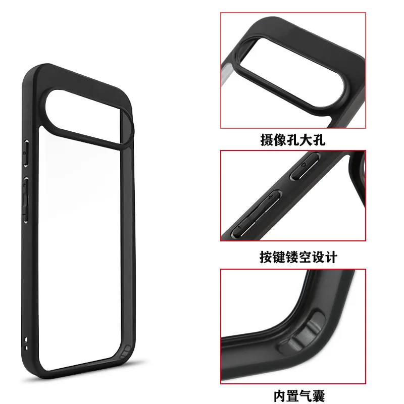 Premium Protective Phone Case with Soft TPU Frame and PC Bumper