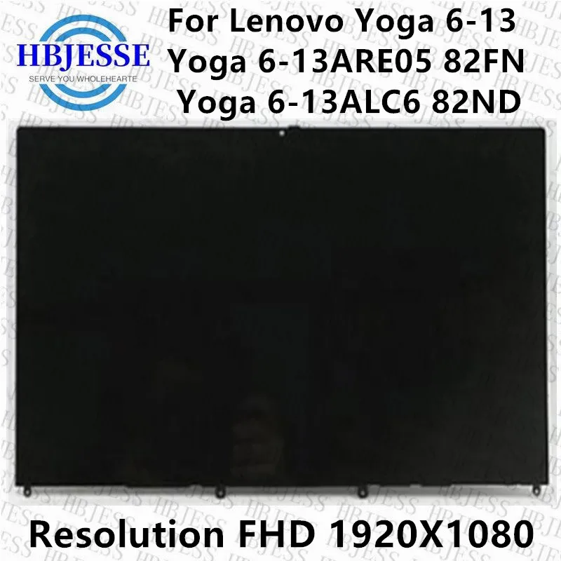 

ЖК-дисплей 13,3 дюйма FHD UHD для Dell Inspiron 13 7000 7306 2 в 1 P125G P125G002, светодиодный сенсорный экран, дигитайзер, запасная часть для ноутбука