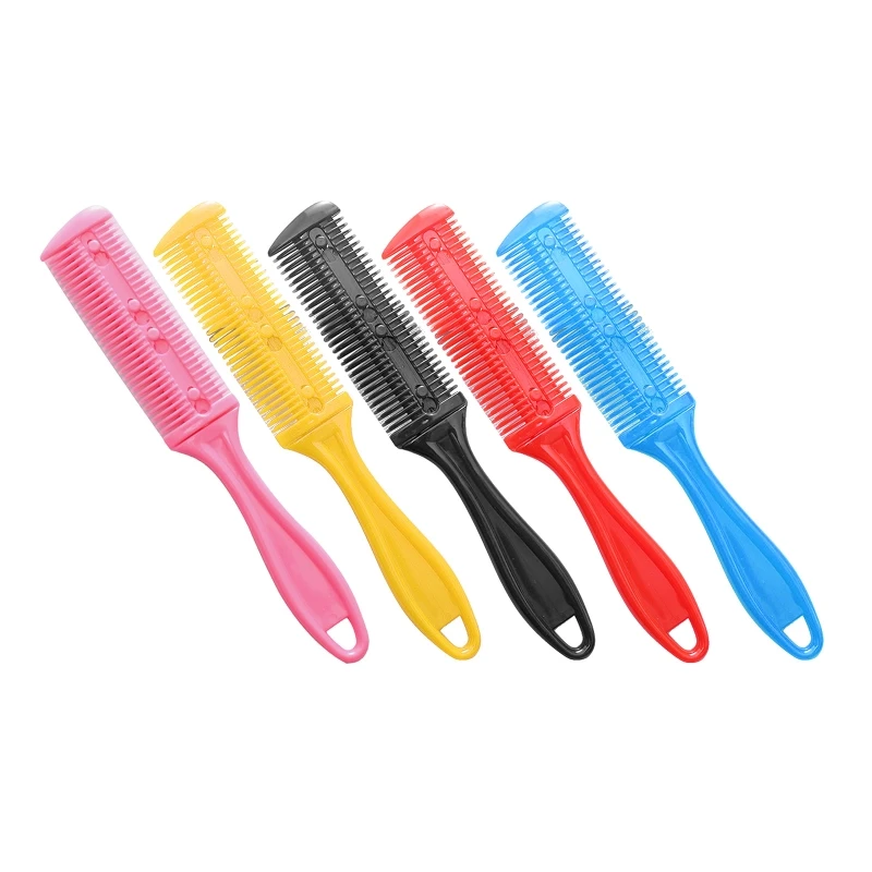 Hair Cut Styling Barber Scissor for Razor Magic Blade Comb Hairdressing Tool Kit Double-Sided Blades Hair Scissors Drop Shipping m2ee 10 pieces set transparent color plastic fan blades hair dryer universal high power ac motor plastic fan blade