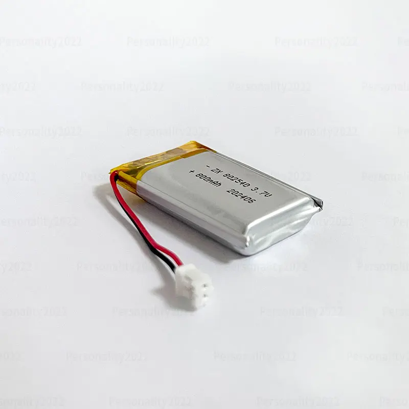Lipo 800mAh 3.7V 082540 Lithium Battery Li Polymer Batteries 1pcs-10PCS For Flashlight Remote Controller Handheld Fans
