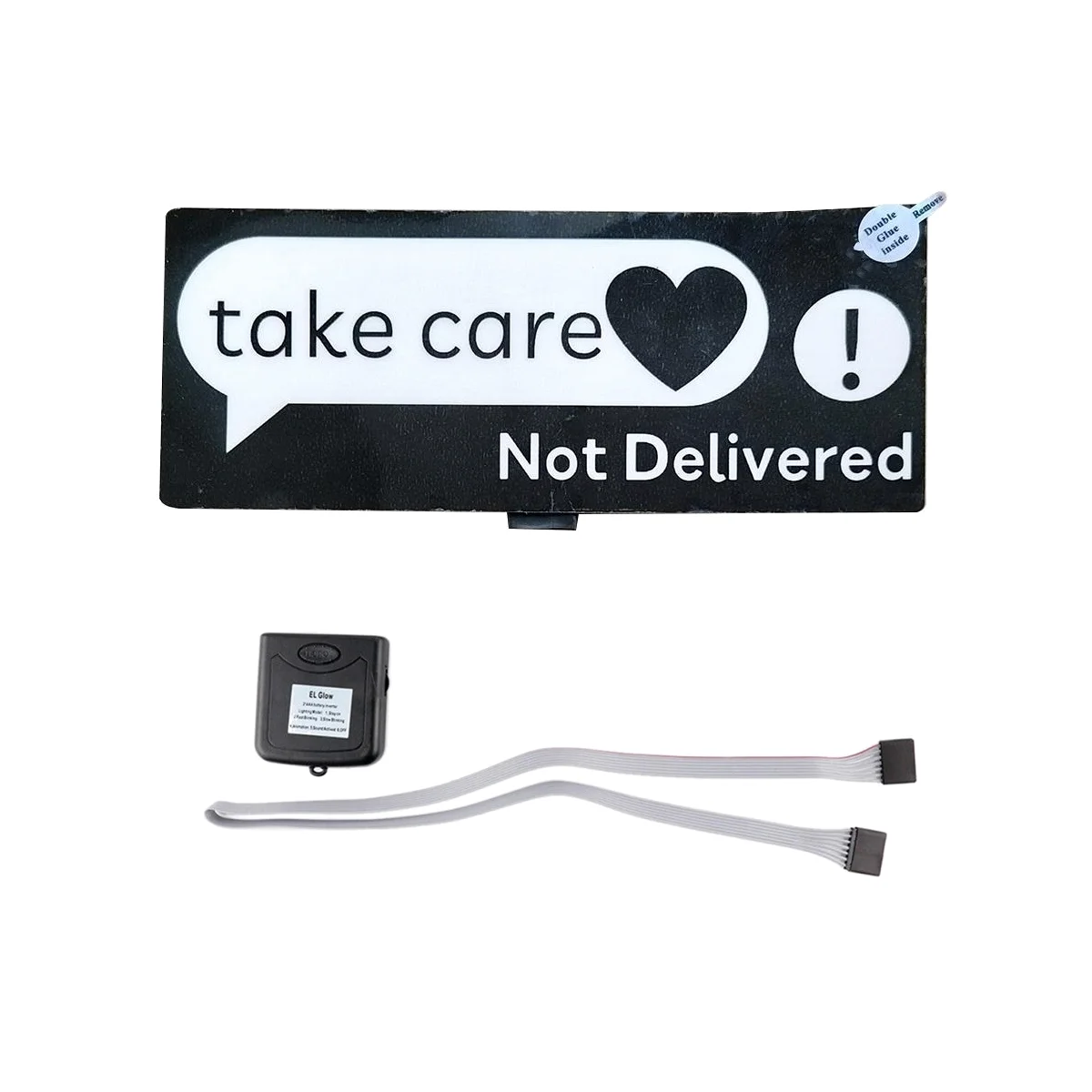 

Windshield Electric Take Care Car LED Light Window Stickers for JDM Glow Panel Decoration