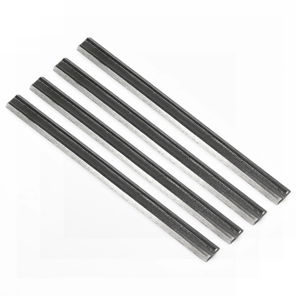 4pcs Carbide Planer Blade 82x5.5x1mm Reversible Wood Planer For Woodworking Planers Mechanical Electric