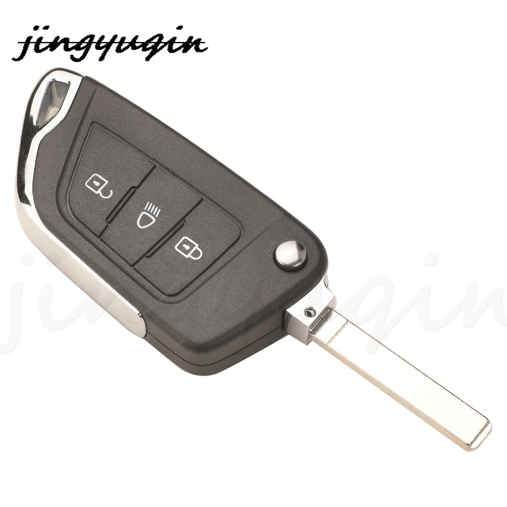 Key Case Car Key Shell Key Shell Flip Remote For Peugeot 107 207 307 407 306 308 408 508 Citroen C2 C3 C4 Ce0536/0523 HU83 VA2