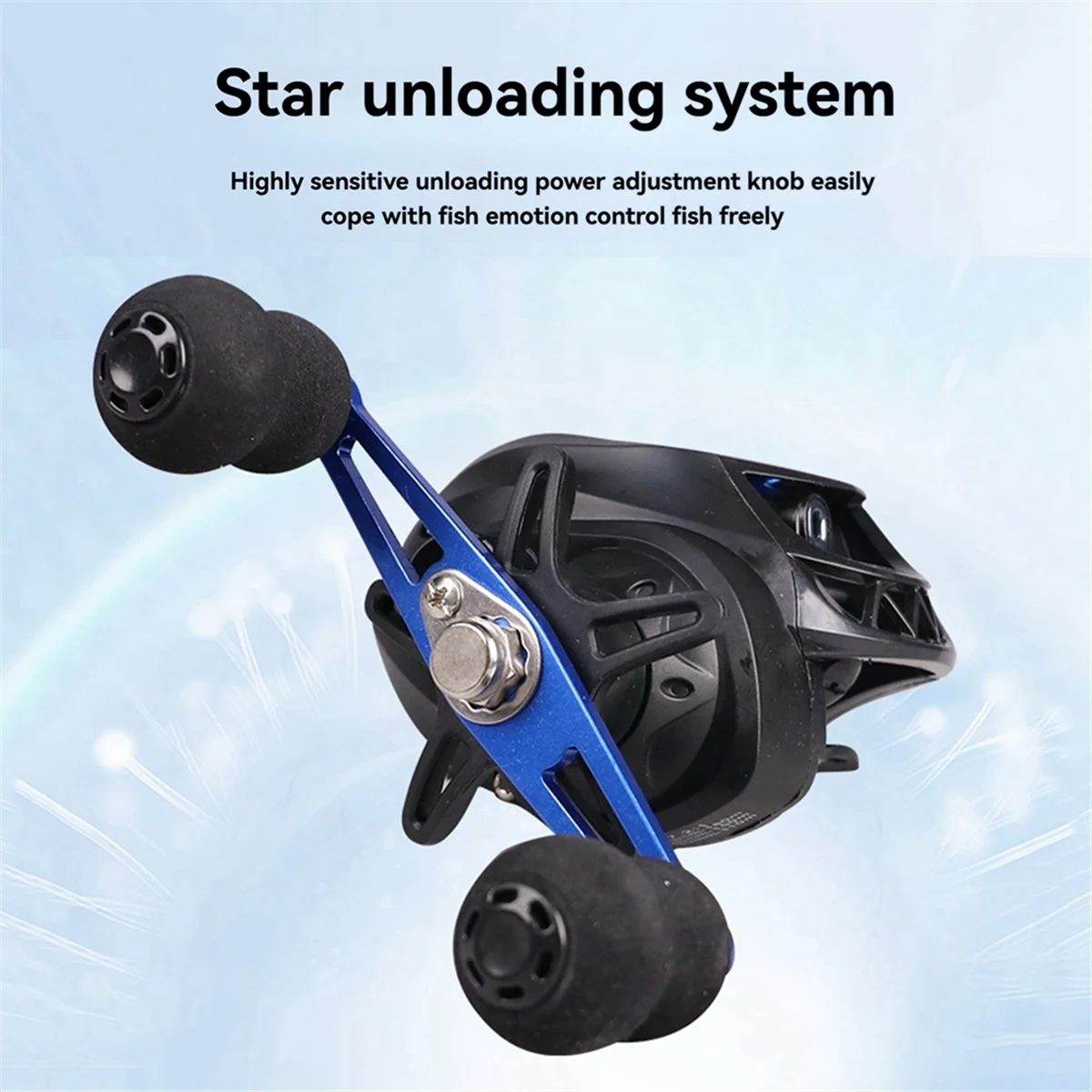 BAAU Metal Long Handle Fishing Reel Machine/Universal Fishing Reel Machine/Sea Left Wheel