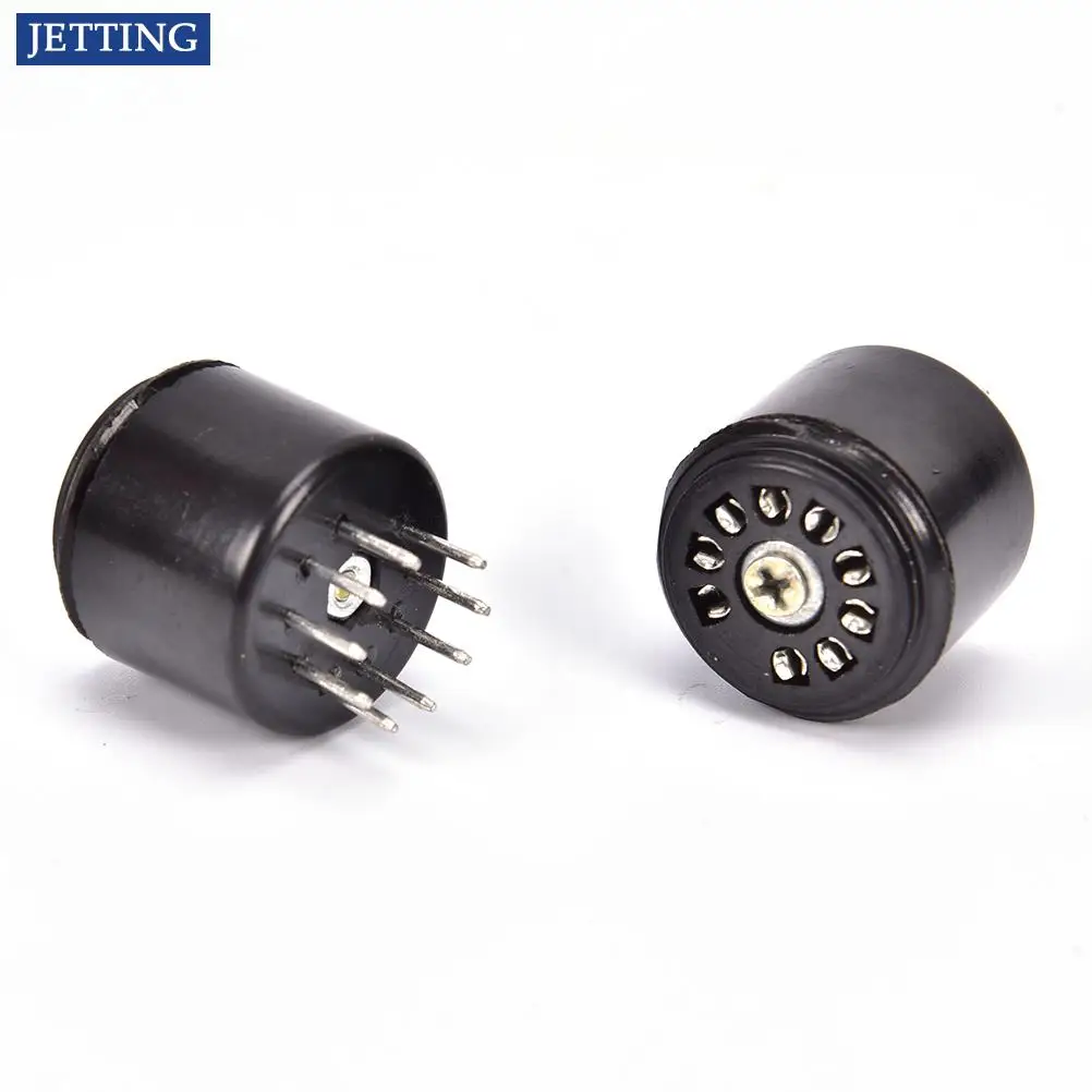 9 Spille 1500V Bachelite Tubo A Vuoto Saver Base Per 12Ax7 12Au7 Ecc82 Ecc83 Amps Nero Spine Elettriche S