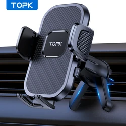 Universal Car Phone Holder with Air Vent and Suction Cup Mount (Upgrade For Air Vent)