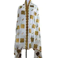 2025 New Dubai Scarf For Muslim Women African Chiffon big Hijab Islam Hijab Pashmina Turban Headscarf Embroidery Shawls