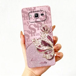 Elegant Jewelry Butterfly Soft TPU Phone Case - Protective Back Cover for Samsung J7 Pro (FEN - TYFEN1102)
