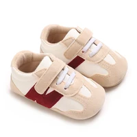 0-18 Months Baby Fashion Color Blocking Casual Sports Shoes Anti Slip Rubber Sole Walking Shoes 2