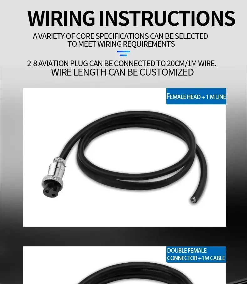5/10/20Set GX12 GX16 GX20 2 3 4 5 6 7 8 9 10 12 14 15 Pin Male&Female Docking Aviator Aviation Plug Socket Circular Connector