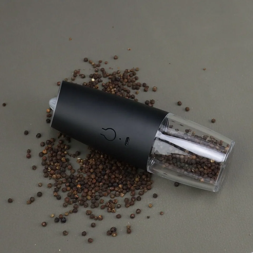Electric USB Rechargeable Pepper Grinder Set