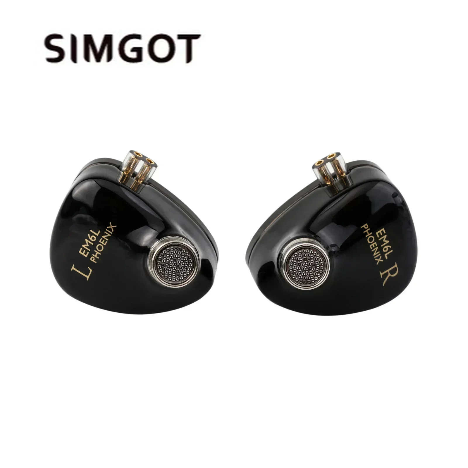 SIMGOT EM6L Earphones 1DD+4BA Hybrid Driver In-ear Monitor