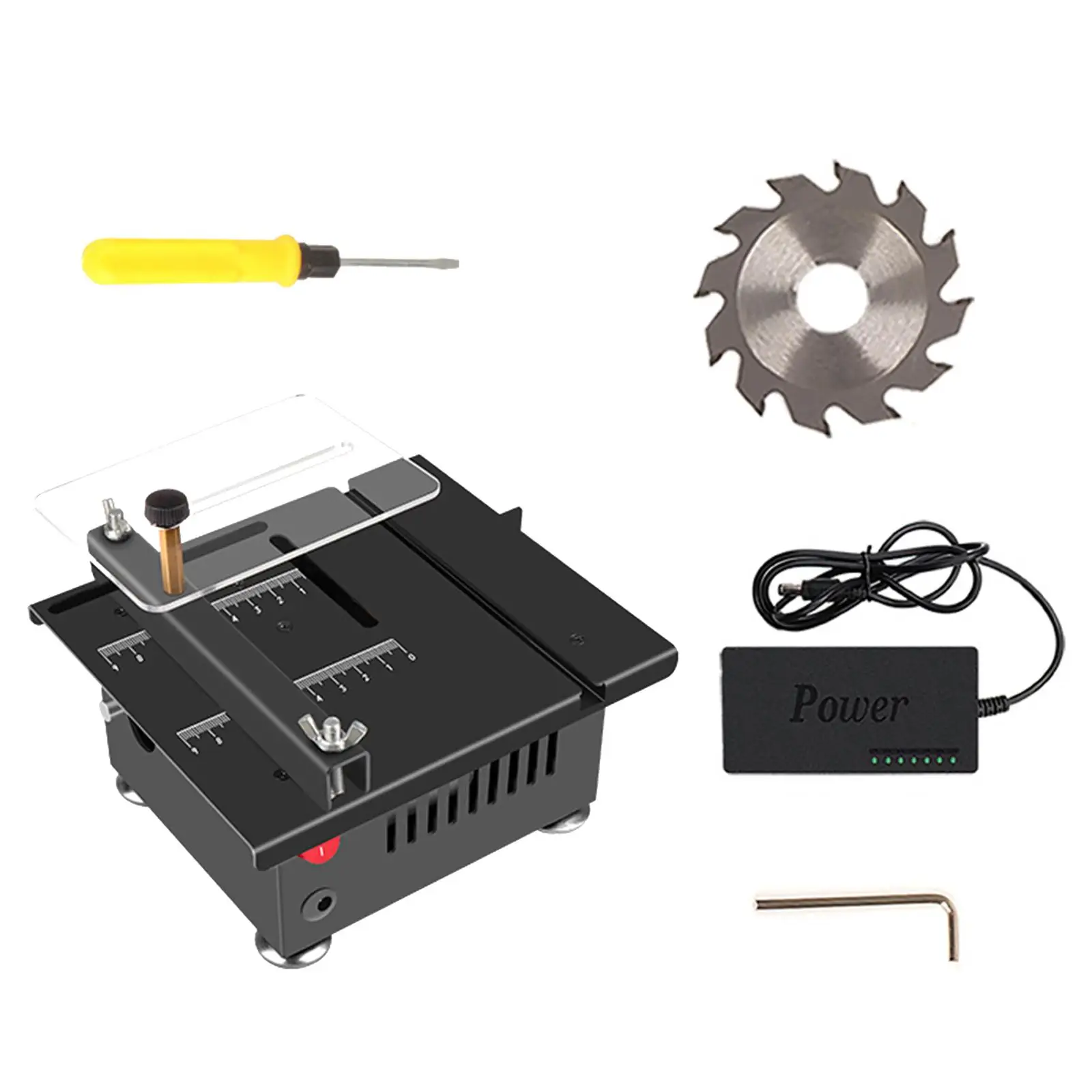 

Mini Desktop Saw Woodworking Bench Saw Multifunctional Table Saw for Handicraft Workshop DIY Crafts Wooden Craft Workshop EU