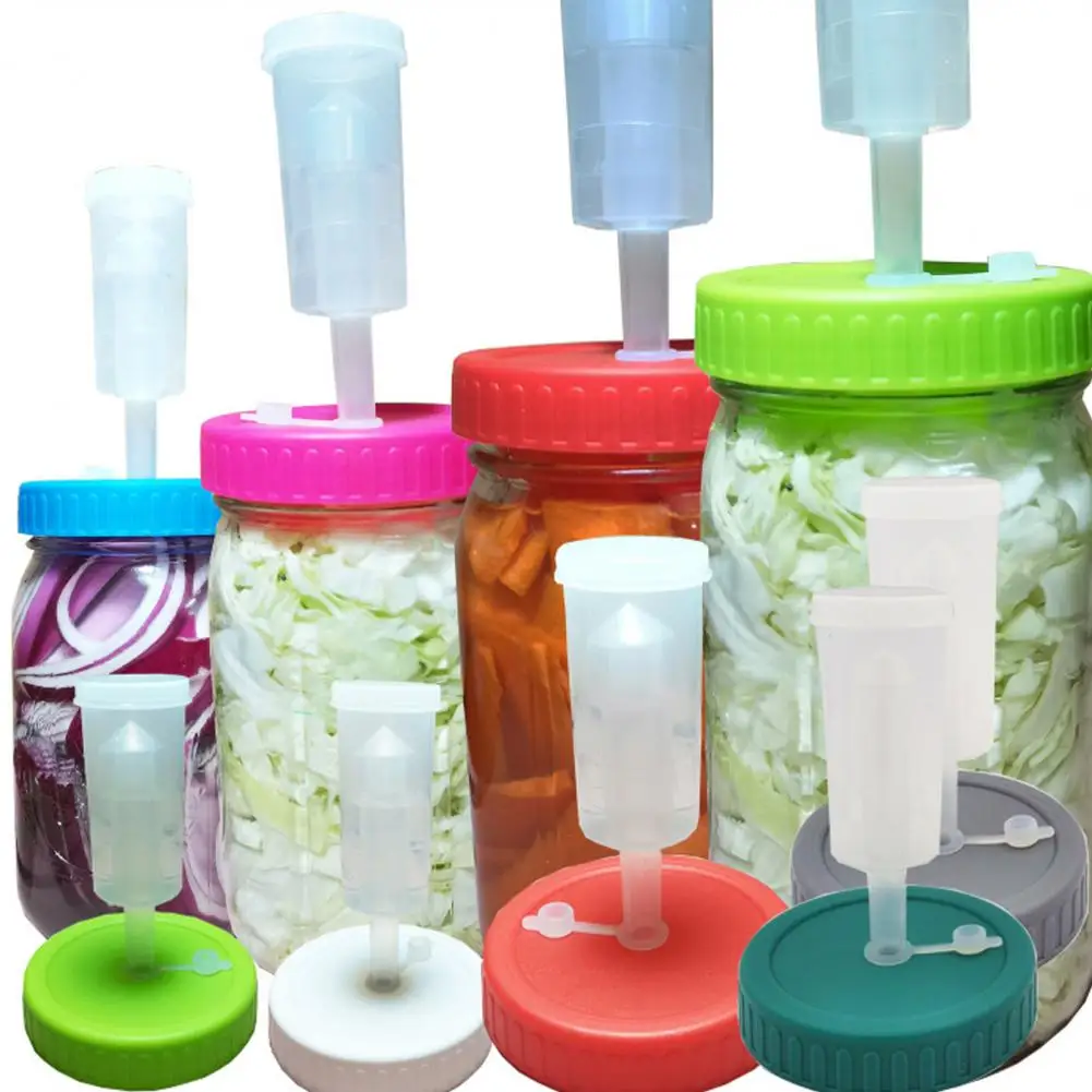 Wide Mouth Jar Fermentation Lid 86mm One-way for Vegetable Cucumber