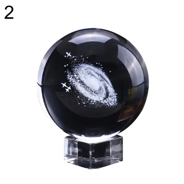 Tejút Kristálygömb Gömb Galaxis Lézer Vésett Üveggömb - Image 2