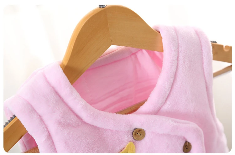 0-2Y Winter Newborn Baby Vest Fur Baby Waistcoat Kids Jackets for Girls Boys Children Clothes Fur Coat Jacket Sleeveless Toddler